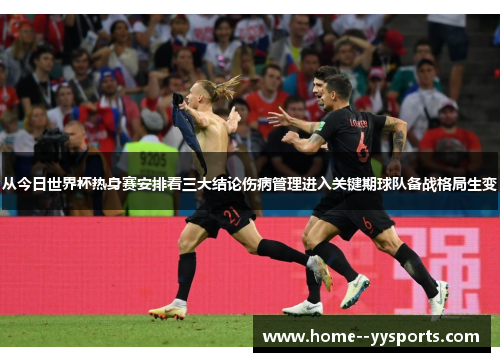 从今日世界杯热身赛安排看三大结论伤病管理进入关键期球队备战格局生变
